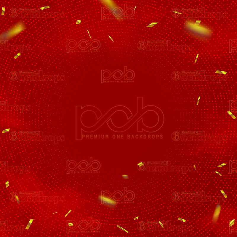 Pillow Cover Backdrop (Red Glory Burst)