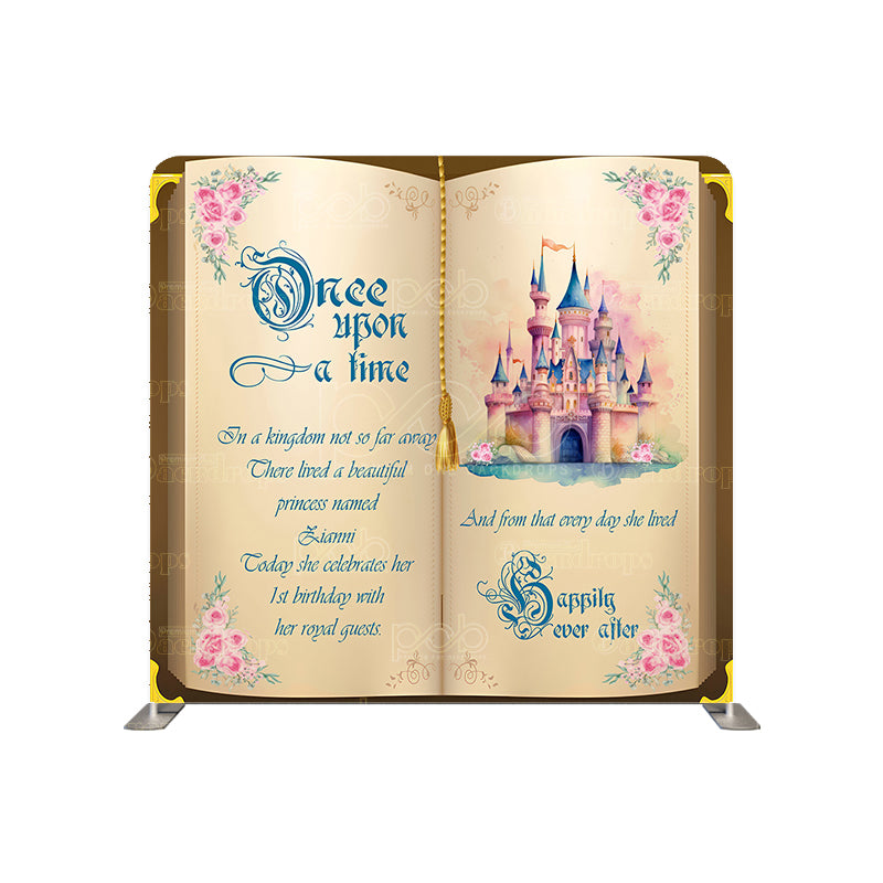 Pillow Cover Backdrop (Royal 1st Bday)