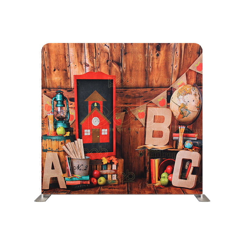 Pillow Cover Backdrop (Rustic Schoolhouse)