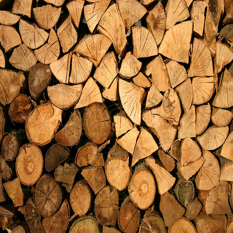 Pillow Cover Backdrop (Rustic Wood Stack)