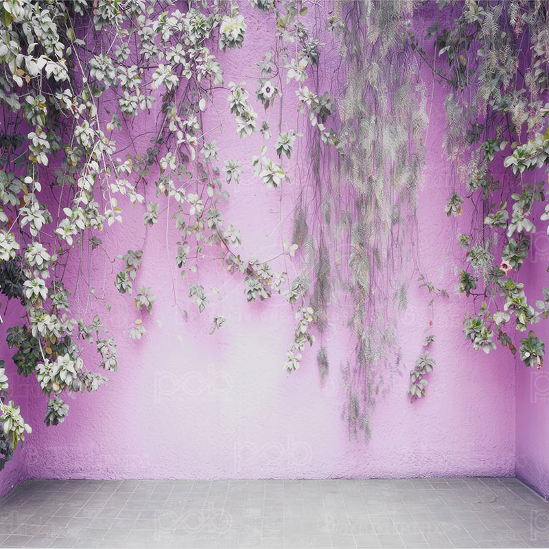 premium one pillowcover backdrops-Spring Vine