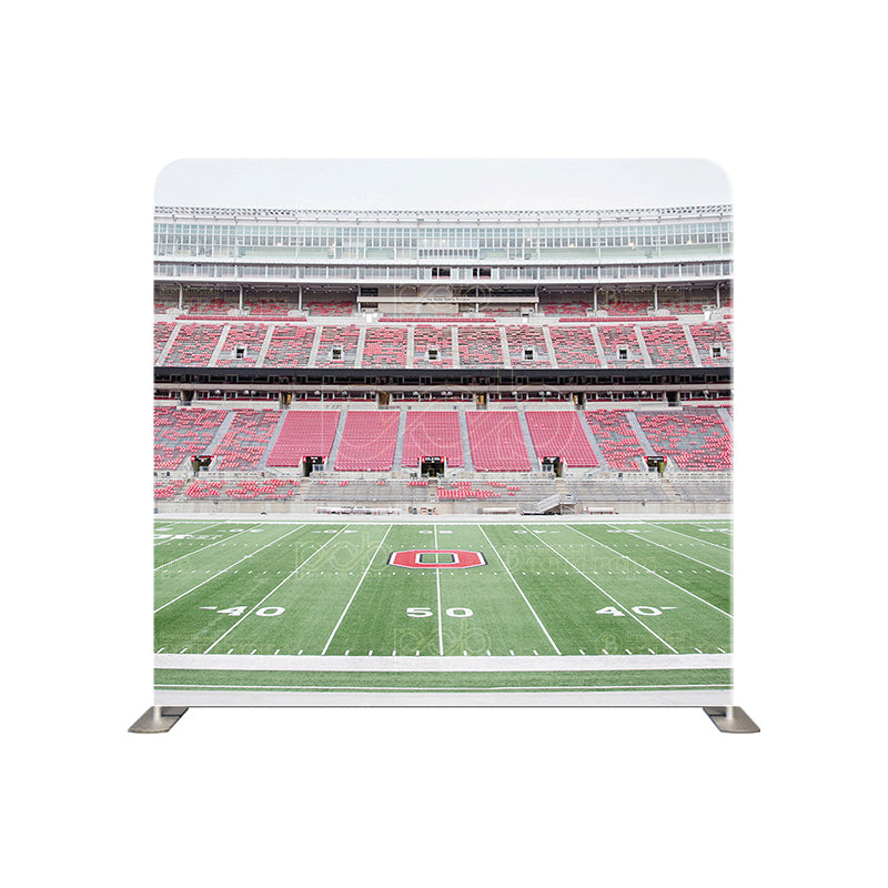 premium one pillow cover backdrops-Stadium