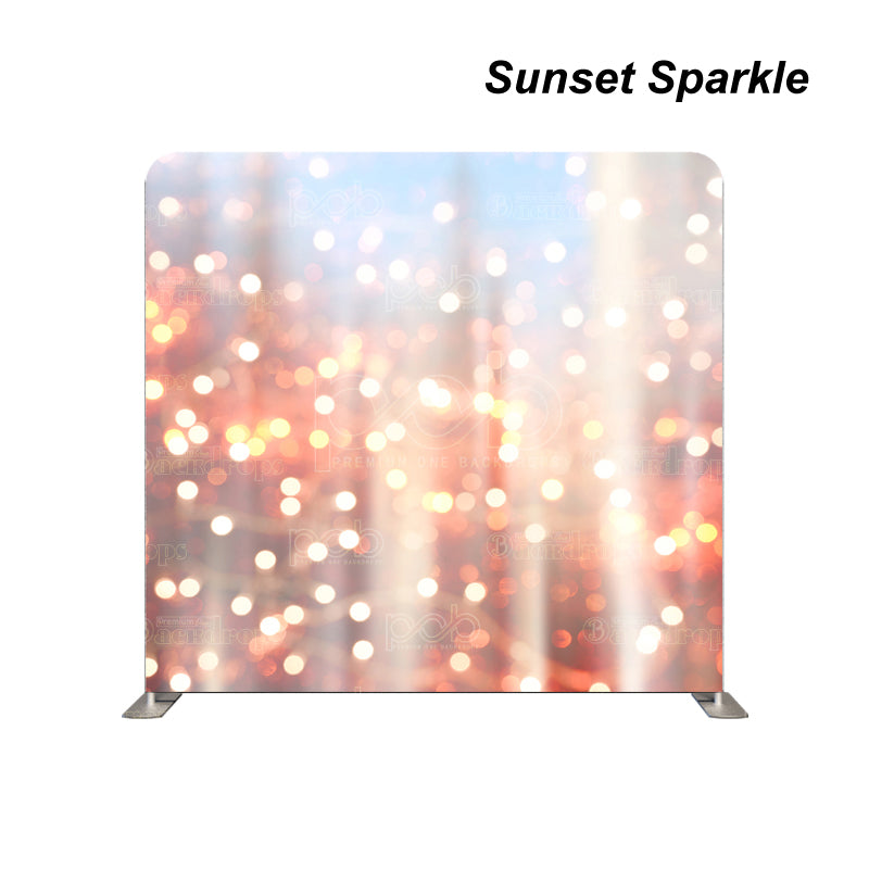 Pillow Cover Backdrop (Sunset Sparkle)