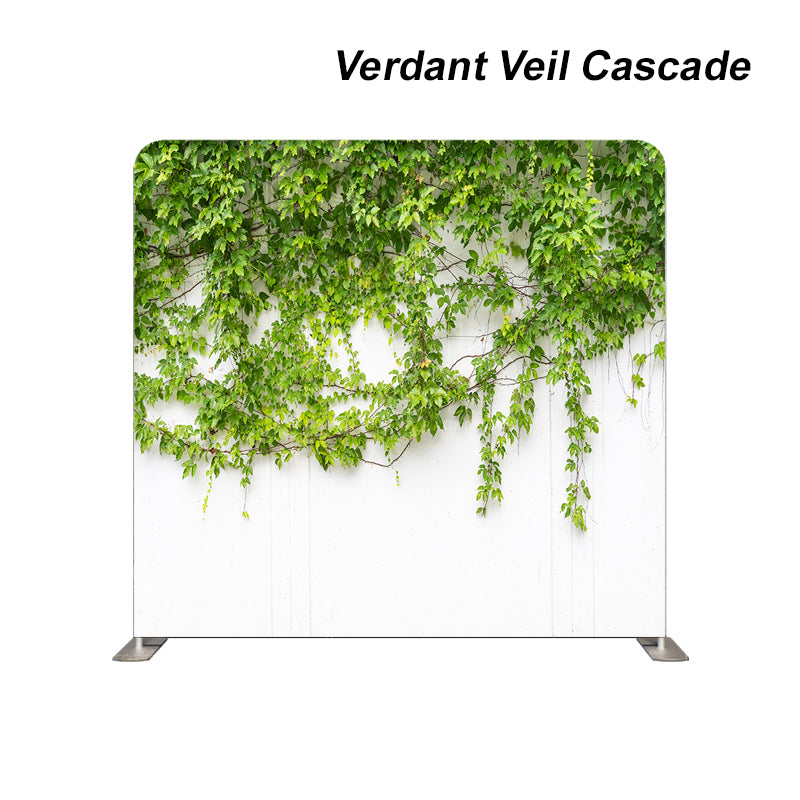 Pillow Cover Backdrop (Verdant Veil Cascade)
