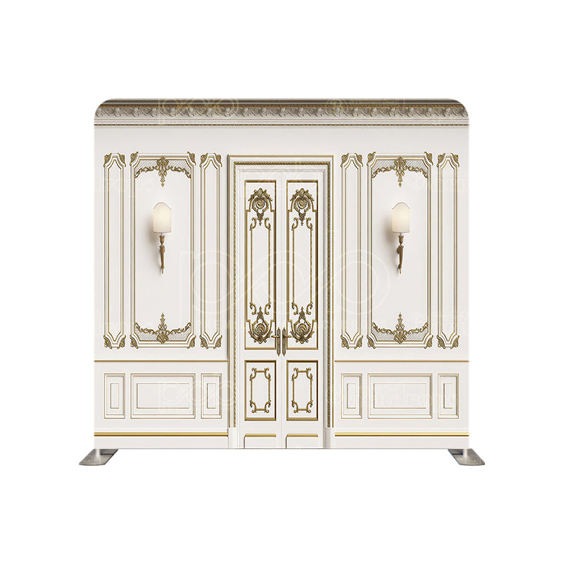 premium one pillowcover backdrops-Vintage Chic Wall