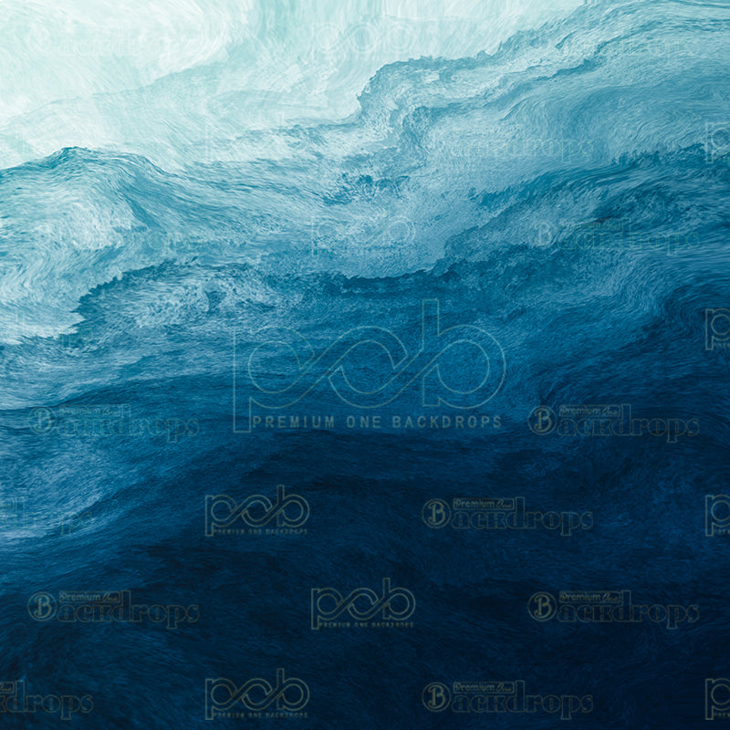 premium one pillowcover backdrops-Water Depths