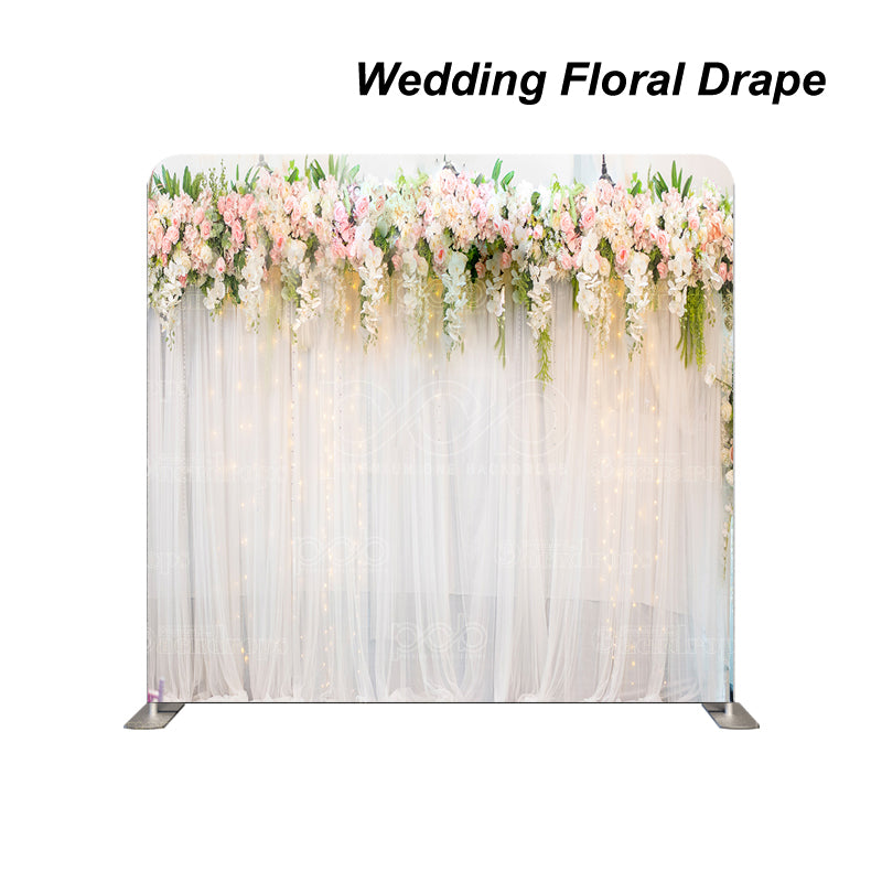 Pillow Cover Backdrop (Wedding Floral Drape)