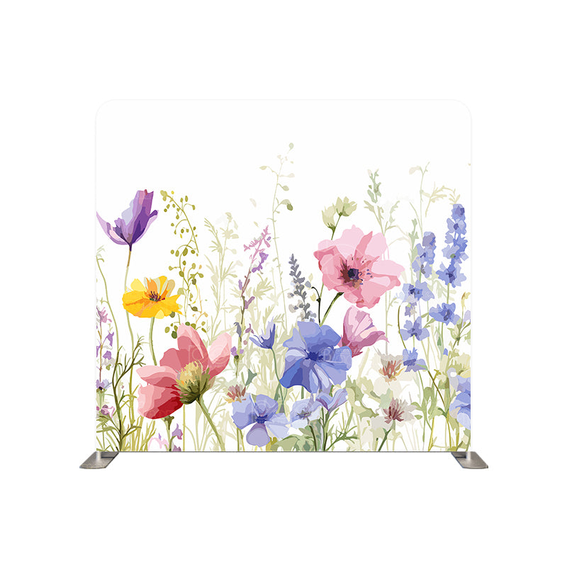 Pillow Cover Backdrop (Wildflower Sketch)