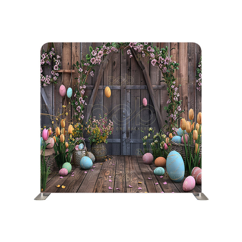 premium one pillowcover backdrops-Woodland_Easter_Delight