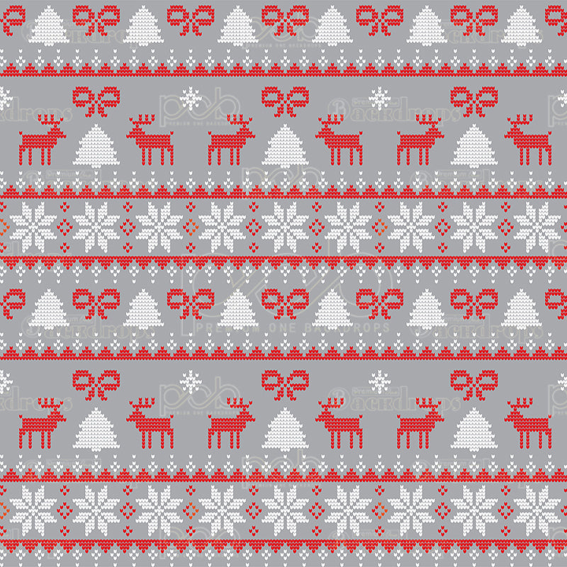 premium one pillowcover backdrops-Woodland Ugly Sweater