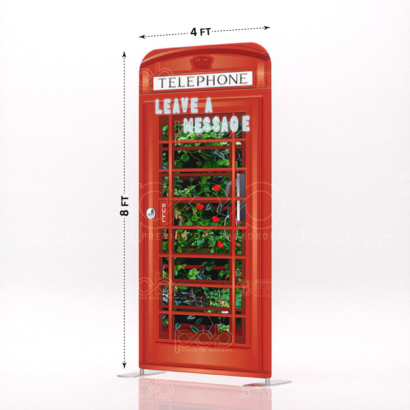 PremiumOneBackdrops-Telephone Booth Stand