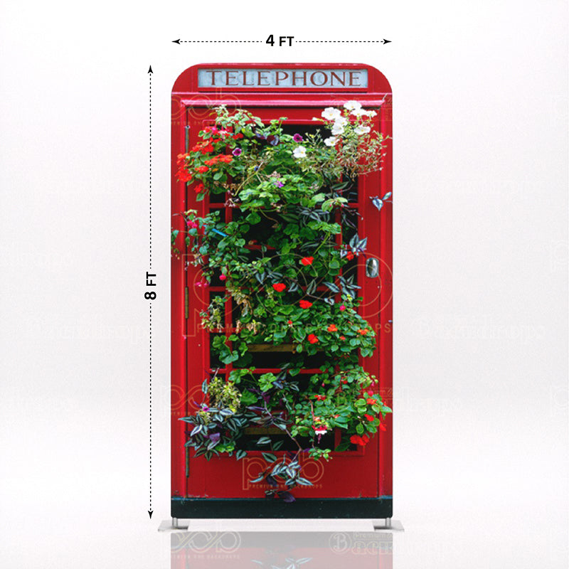 PremiumOneBackdrops-Telephone Booth Stand