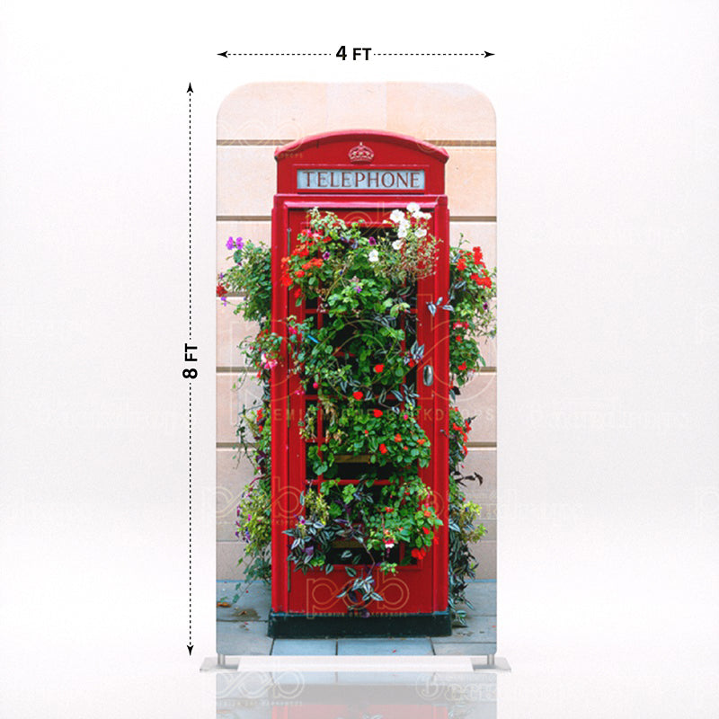 PremiumOneBackdrops-Telephone Booth Stand