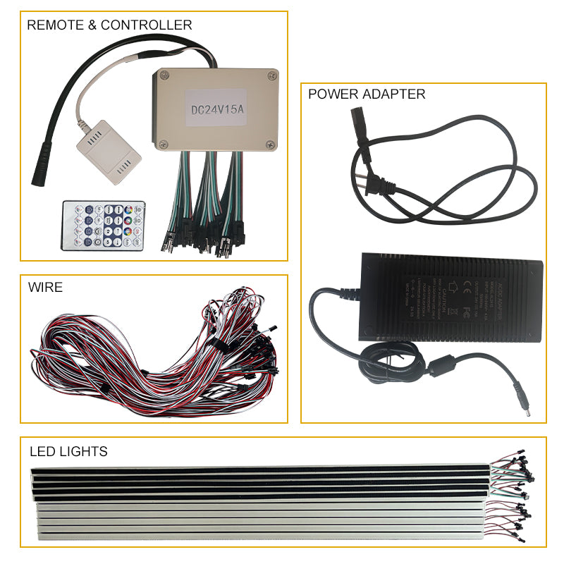 Vogue Booth Enclosure (with 44 LED lights)
