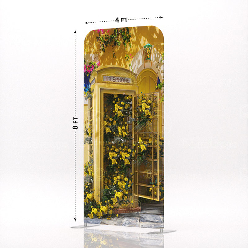 PremiumOneBackdrops-Telephone Booth Stand