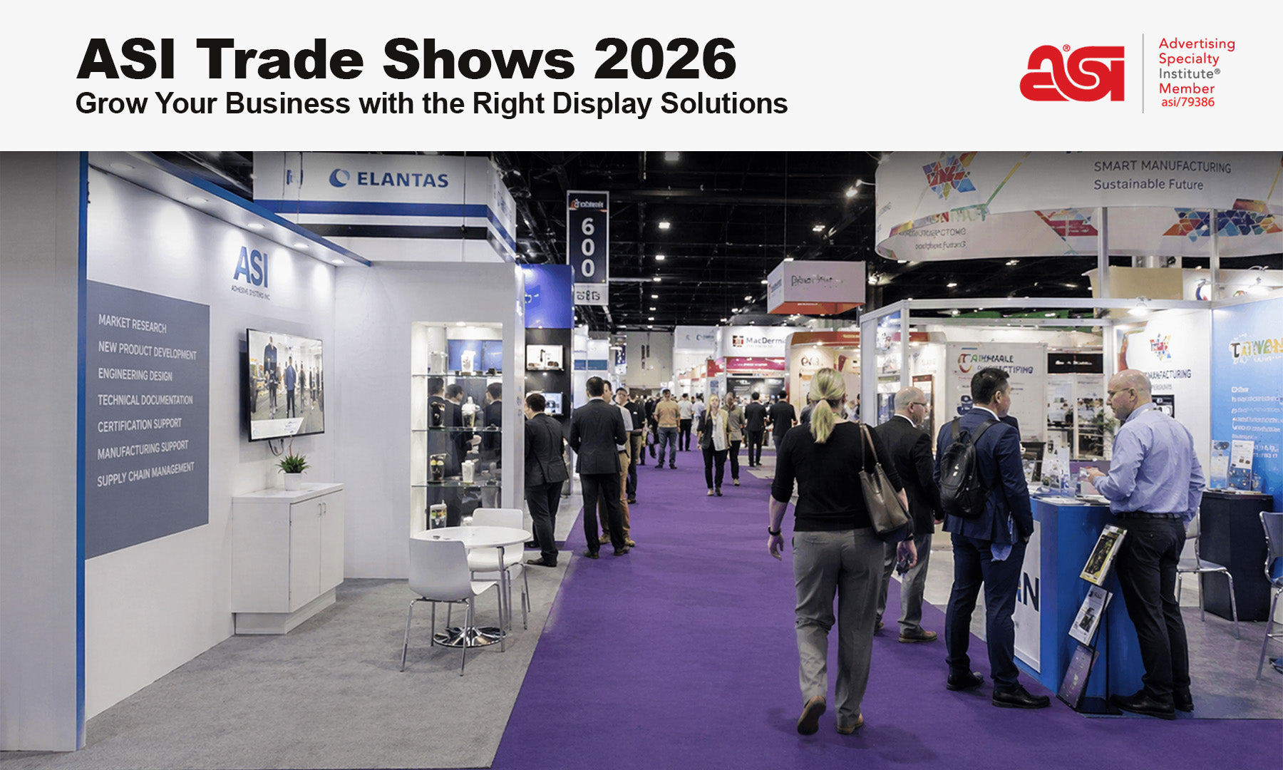 ASI Trade Shows 2026|POBbackdrops|Promotional Products