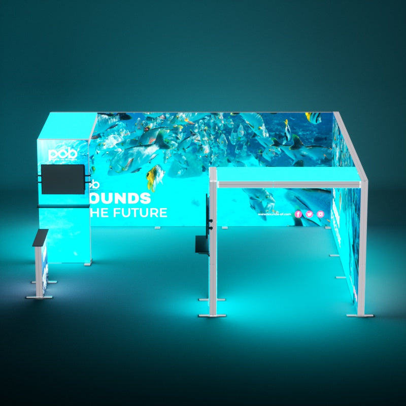 20x20 FT Light Box Exhibition Booth 5