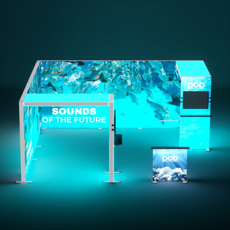 20x20 FT Light Box Exhibition Booth 5