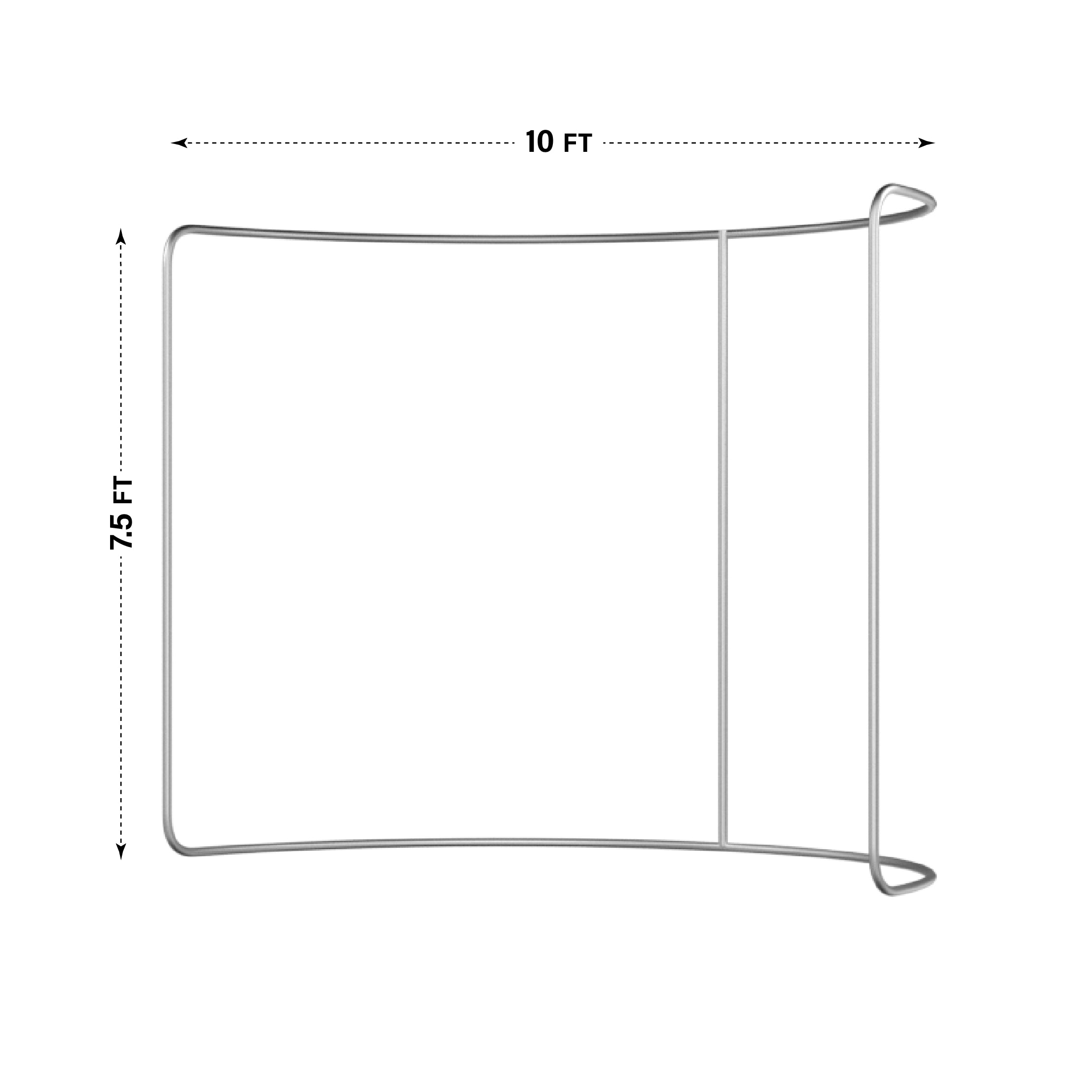 Half circle Enclosure-C-10*7.5FT