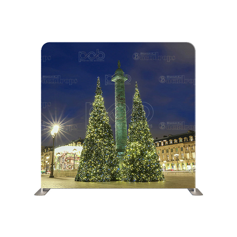 premium one pillowcover backdrops-A Parisian Christmas