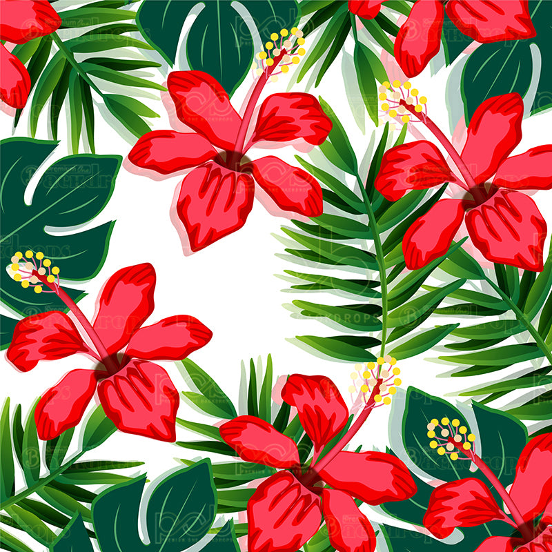 premium one pillowcover backdrops-Aloha