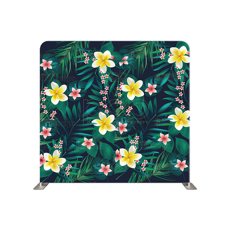 premium one pillowcover backdrops-Aloha Floral