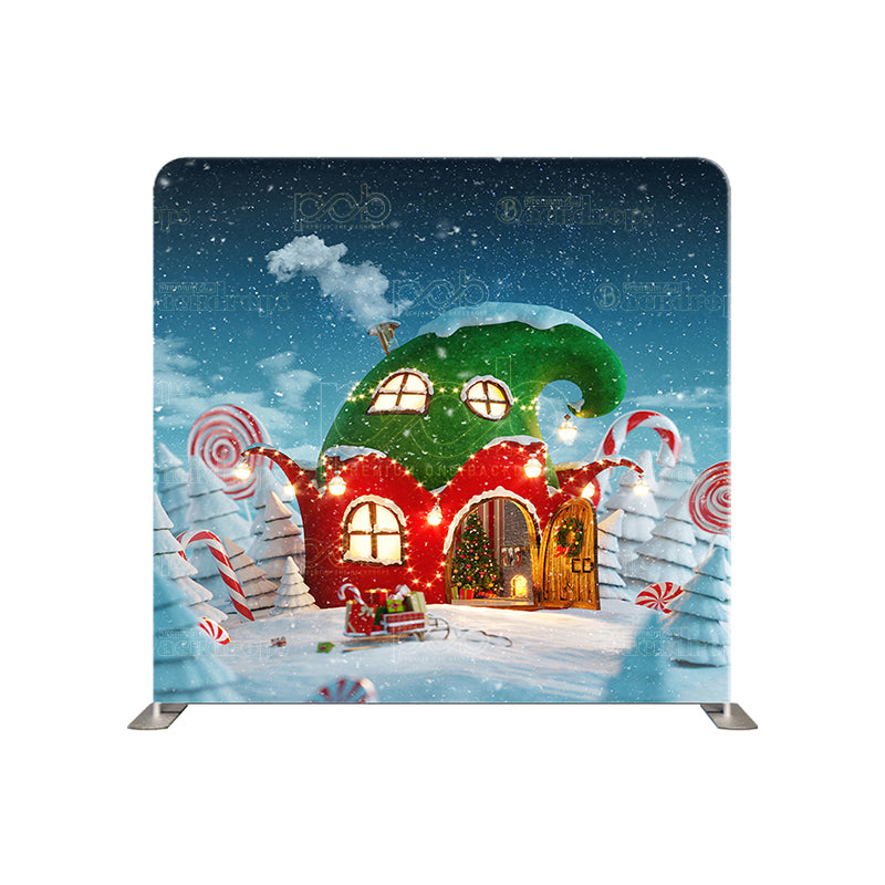 premium one pillowcover backdrops-An Elfin Christmas