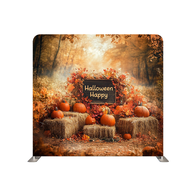 premium one pillowcover backdrops-autumn pumpkin