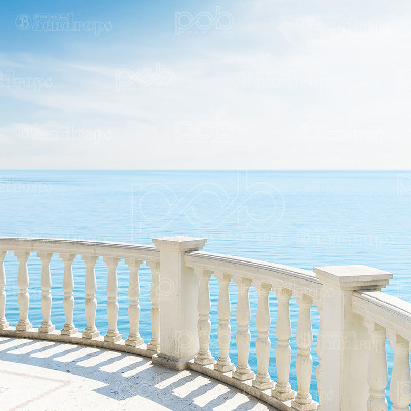 premium one pillowcover backdrops-BALCONY SCENERY