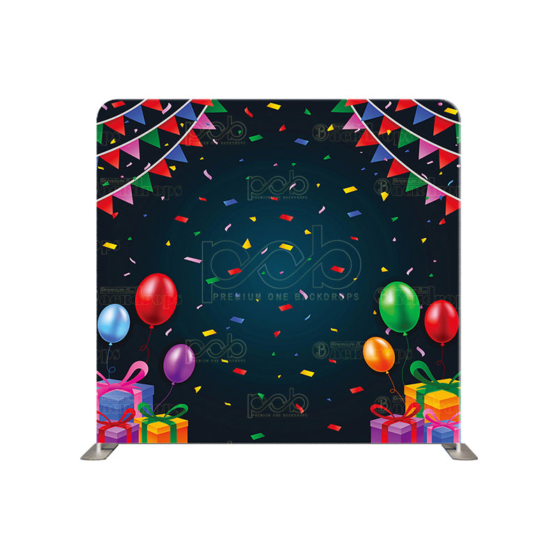 premium one pillowcover backdrops-Birthday Celebration