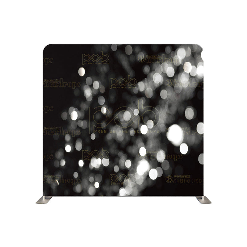 premium one pillowcover backdrops-Black Bokeh