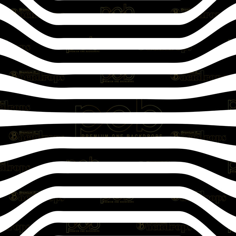 premium one pillowcover backdrops-Black White Sway