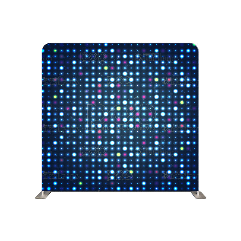 premium one pillowcover backdrops-Blue light Sequin