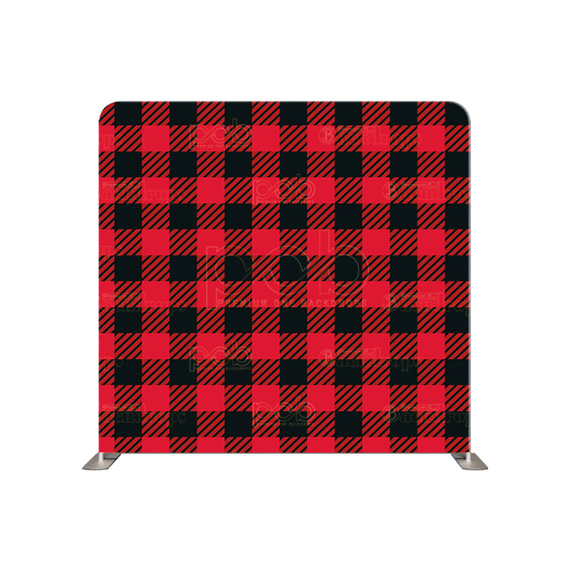 premium one pillowcover backdrops-Buffalo Plaid