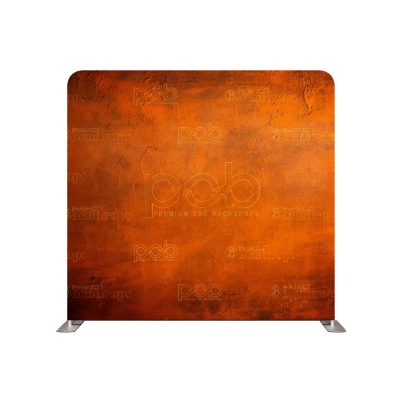 premium one pillowcover backdrops-burnt orange gradient