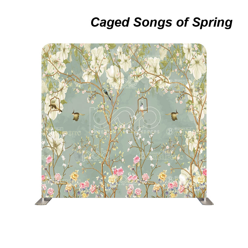 Pillow Cover Backdrop (Caged Songs of Spring)