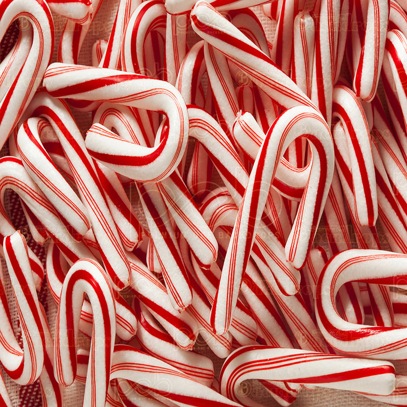 premium one pillowcover backdrops-Candy Cane