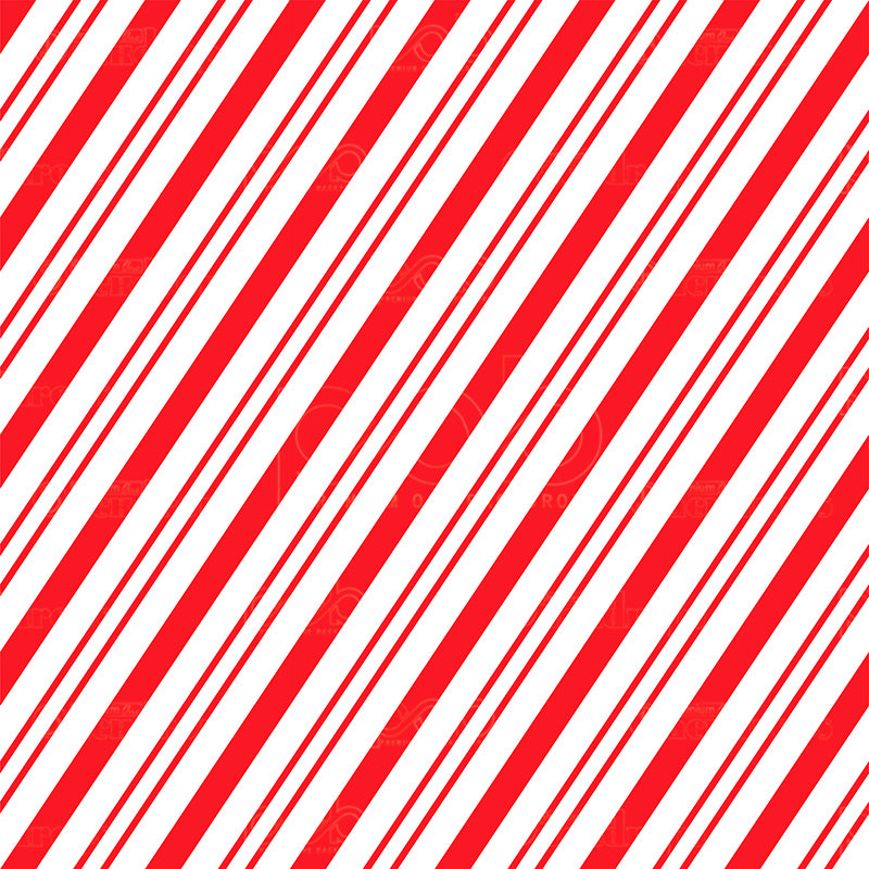 premium one pillowcover backdrops-Candy Cane Stripes