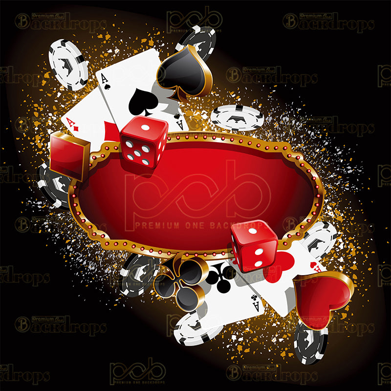 premium one pillowcover backdrops-Casino