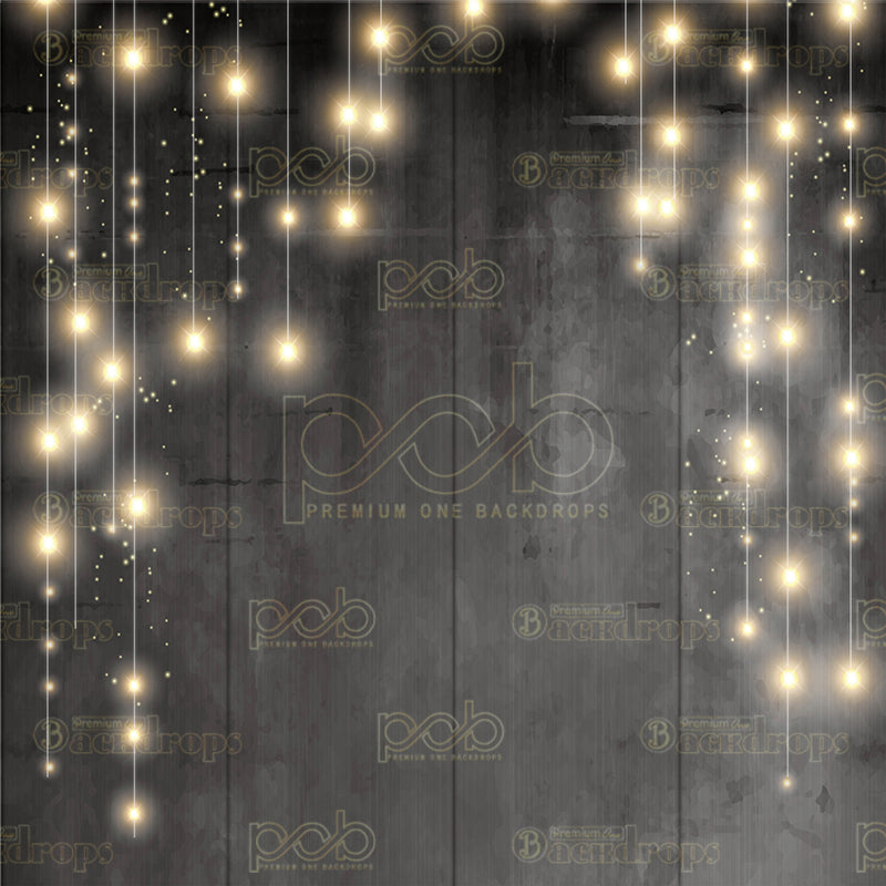 premium one pillowcover backdrops-Chalkboard lights