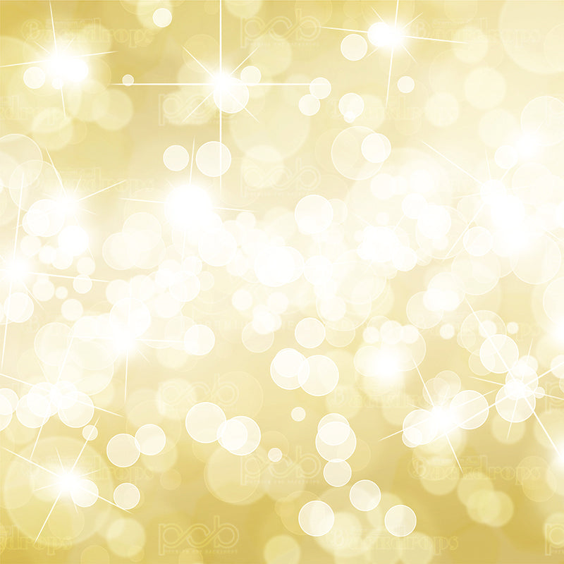 premium one pillowcover backdrops-Champagne Bokeh