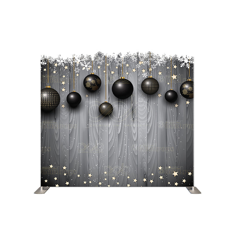 premium one pillowcover backdrops-Charcoal Christmas