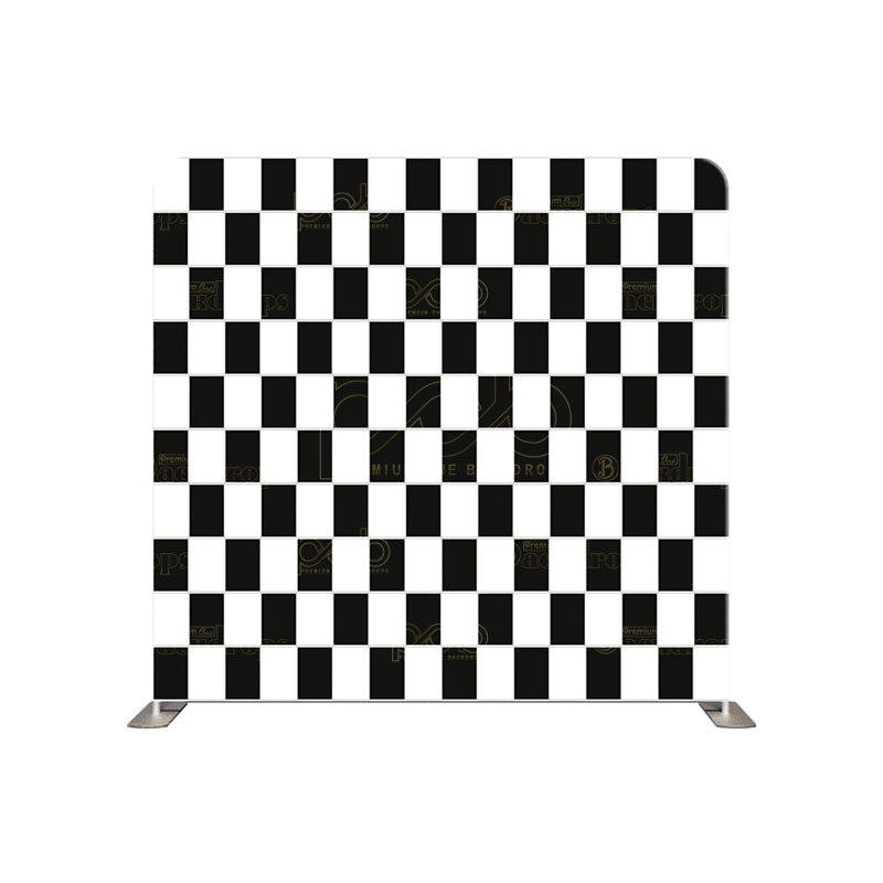 premium one pillowcover backdrops-Checker Board