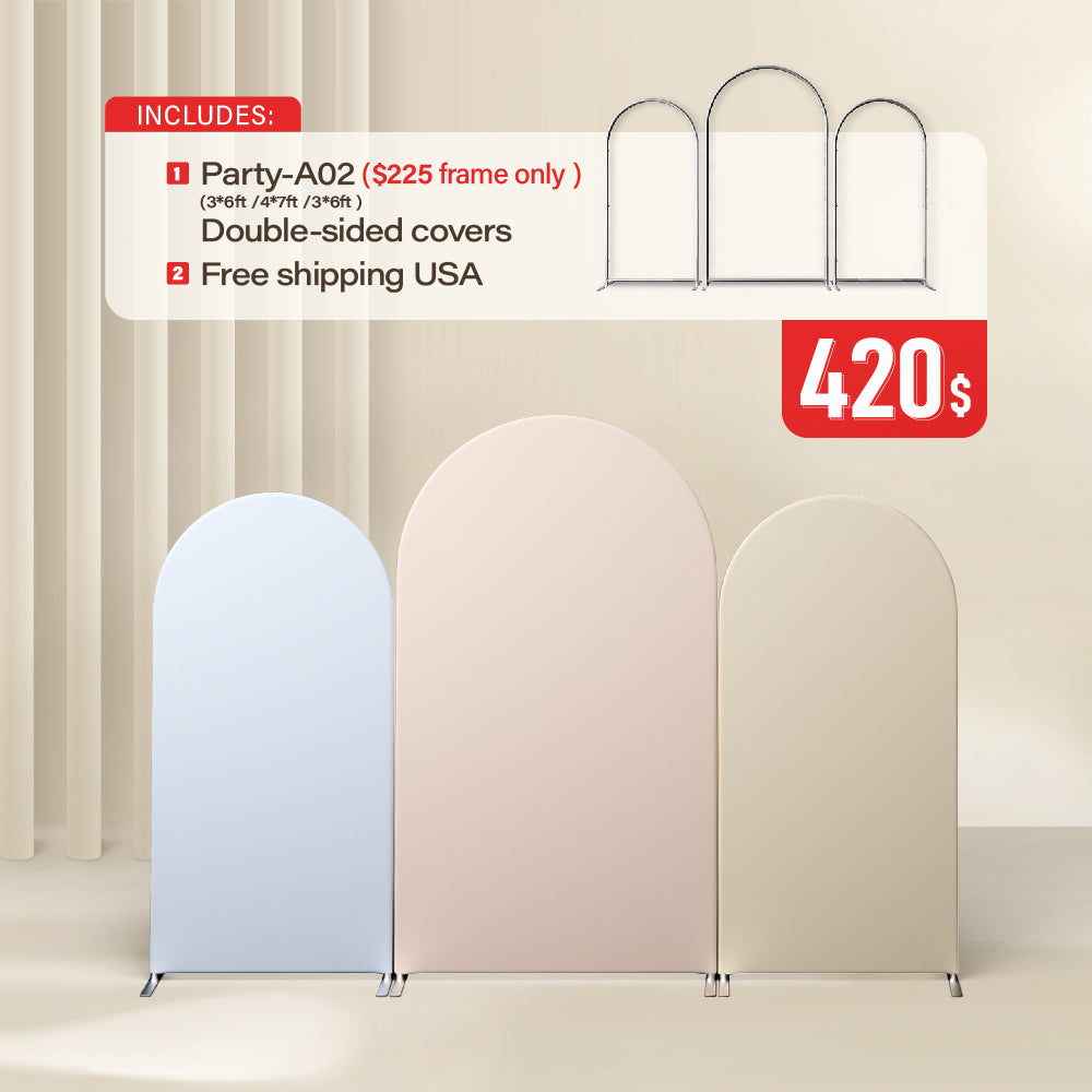 Chiara Arch Backdrop Stand -2