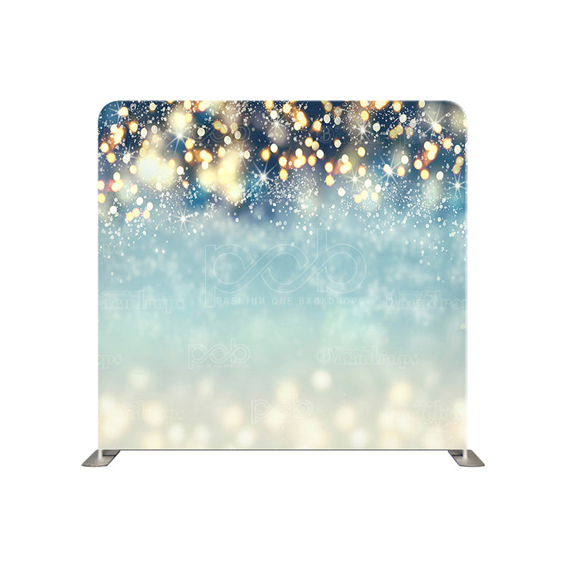 premium one pillowcover backdrops-Christmas Bokeh Holiday