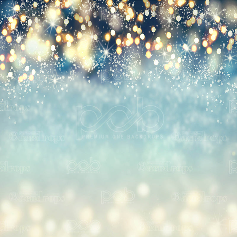 premium one pillowcover backdrops-Christmas_Bokeh Holiday