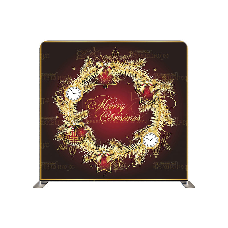 premium one pillowcover backdrops-Clock Wreath