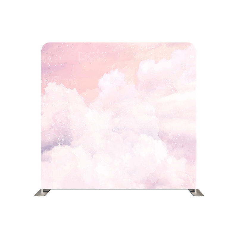 premium one pillowcover backdrops-Cloudy Pink