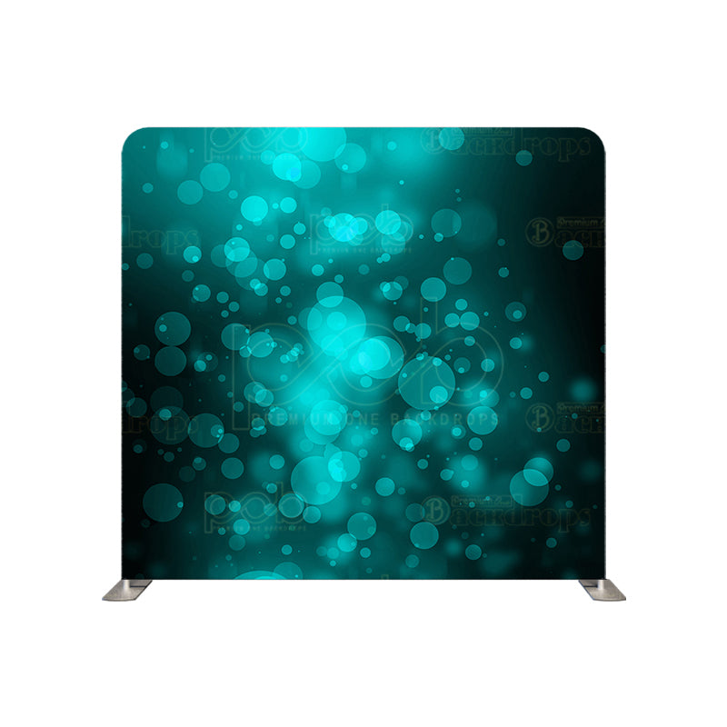 Pillow Cover Backdrop (Cyan Bokeh)