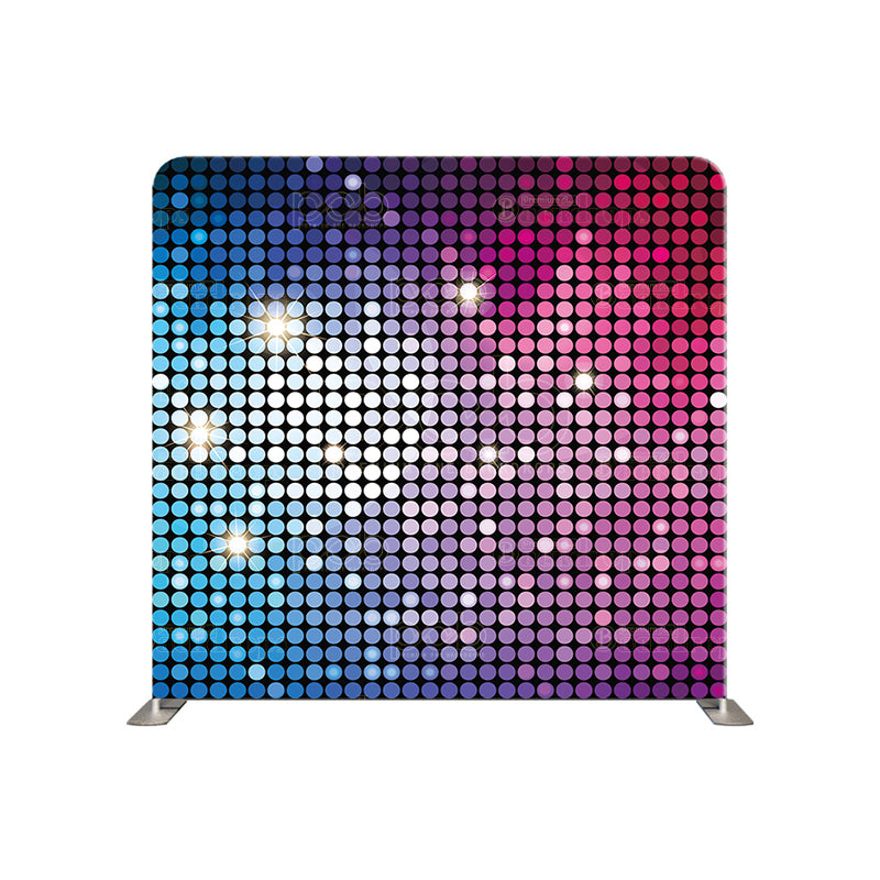 premium one pillowcover backdrops-DISCO LIVE SPARKLE